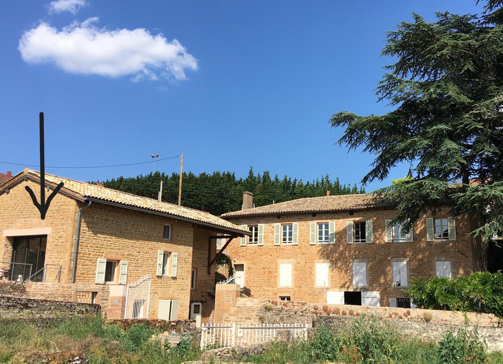Appartement Contemporain Dans Une Authentique Demeure Viticole Charnay-lès-Mâcon Kültér fotó